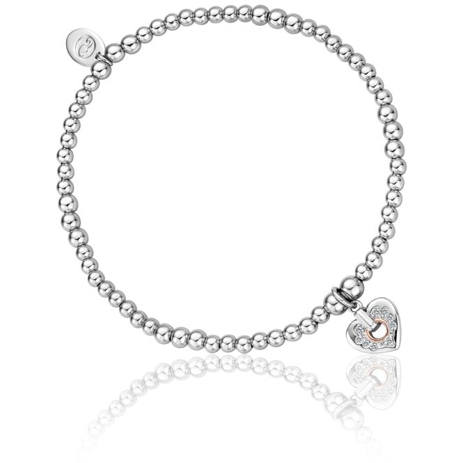 Cariad Silver Sparkle Affinity Bracelet