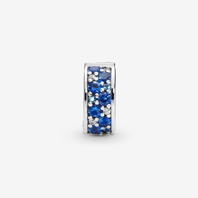 Blue Pave Clip Charms