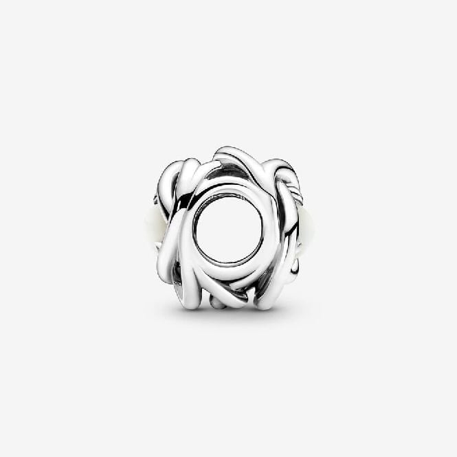 June Birthstone Eternity Circle Charms