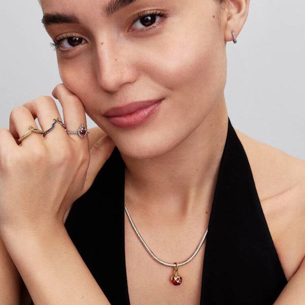 Disney Gold Princess Aurora Tiara Ring, Size 50