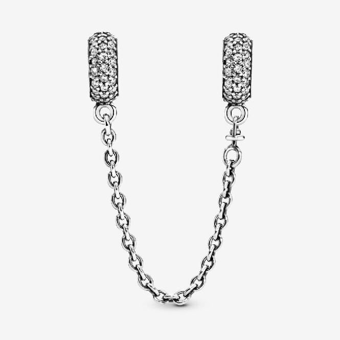 Sparkling Pave Safety Chains, 5cm
