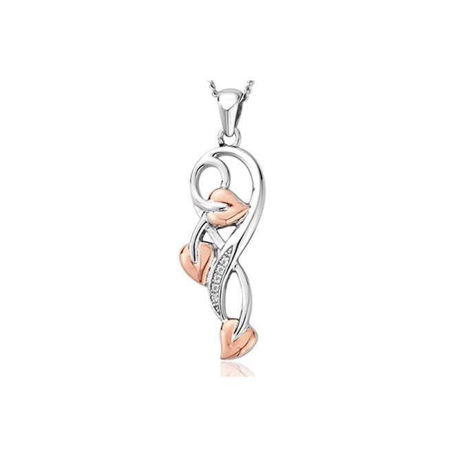 Tree of Life Silver Vine Pendant Necklace