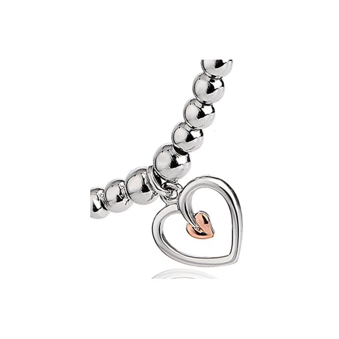 Tree of Life Silver Heart Affinity Bracelet