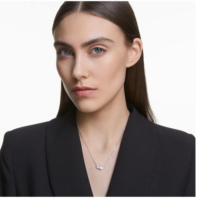 Mesmera Soul Necklace in Rhodium Silver