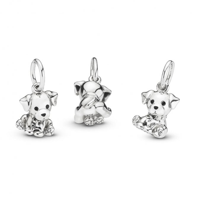 Labrador Puppy Dangle Charms