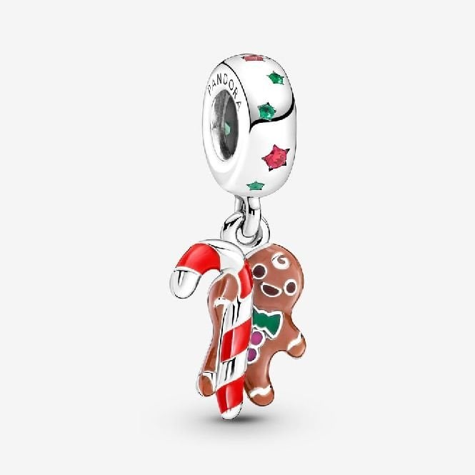 Gingerbread Man Dangle Charms