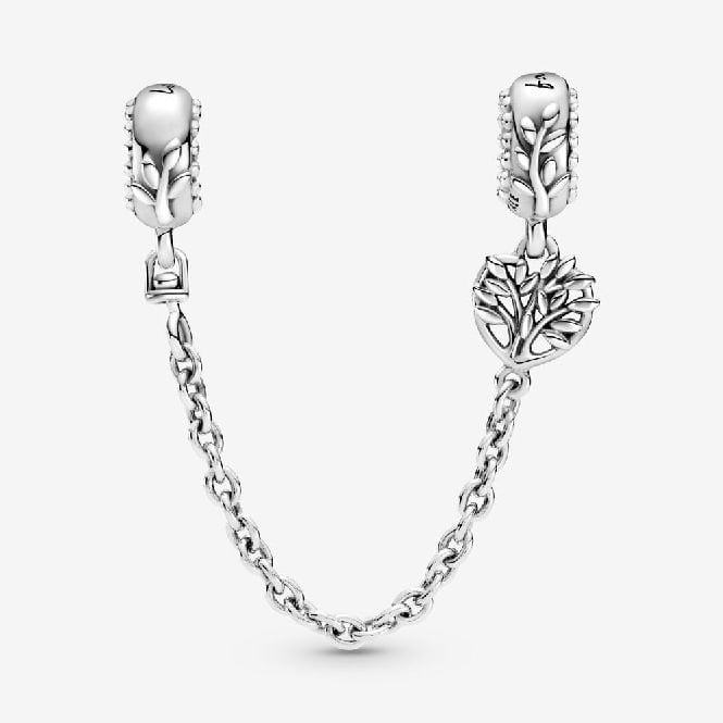 Heart Family Tree Safety Chains, 5cm
