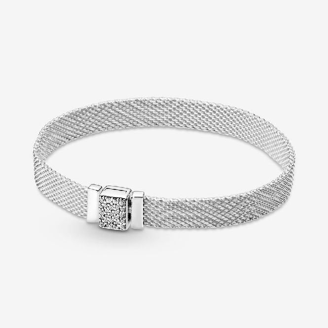 Reflexions Sparkling Clasp Bracelet, 18cm