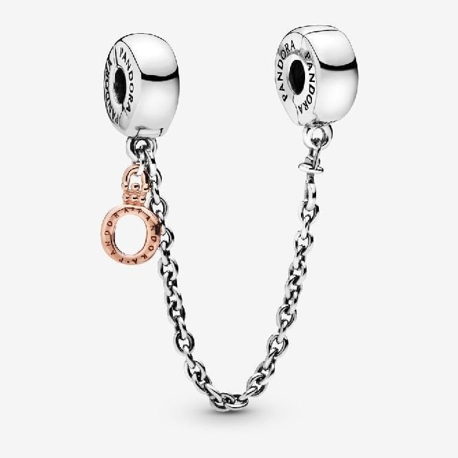 Dangling Crown O Safety Chain Clip Charms, 5cm