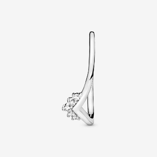 Tiara Wishbone Ring, Size 56