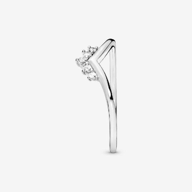 Tiara Wishbone Ring, Size 58