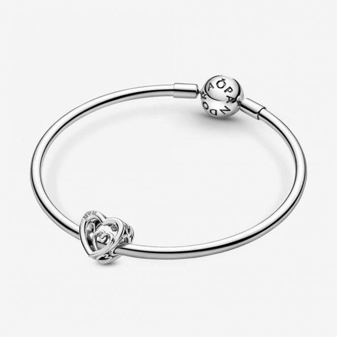 Entwined Infinite Hearts Charms