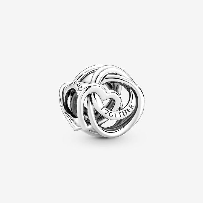 Family Always Encircled Heart Charms