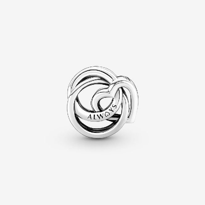Family Always Encircled Heart Charms