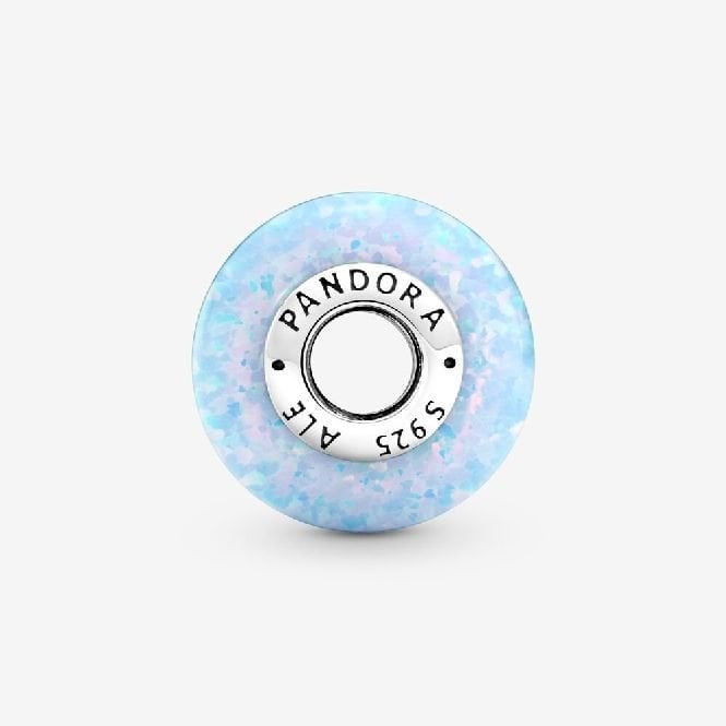 Opalescent Ocean Blue Charms