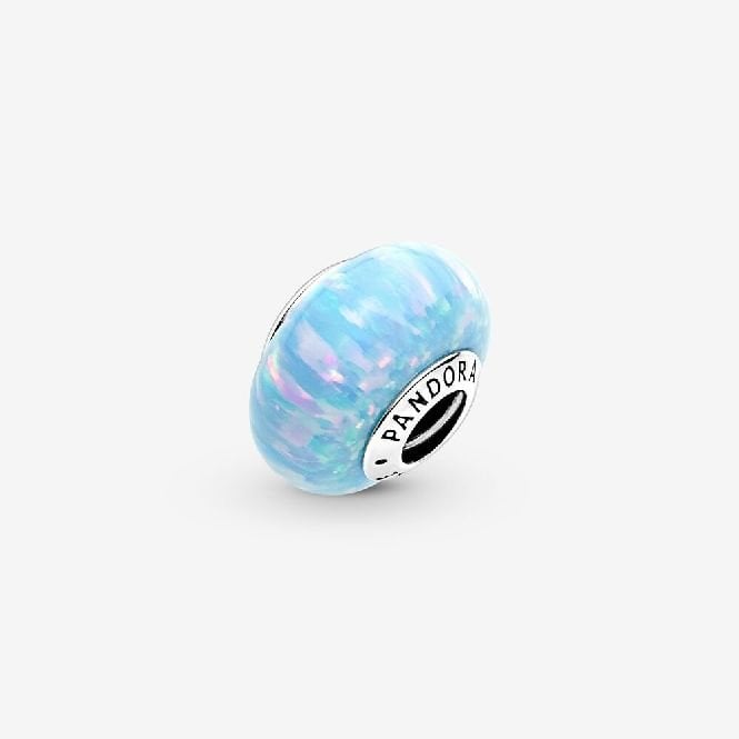 Opalescent Ocean Blue Charms