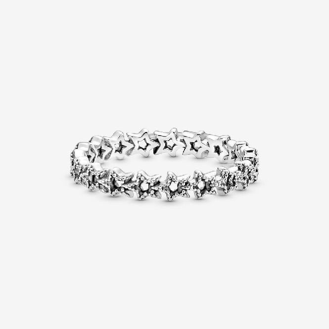 Band of Asymmetric Stars Ring, Size 48