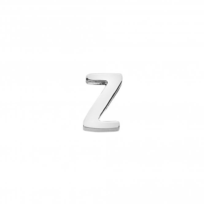 Silver Letter Z Icon Pendant