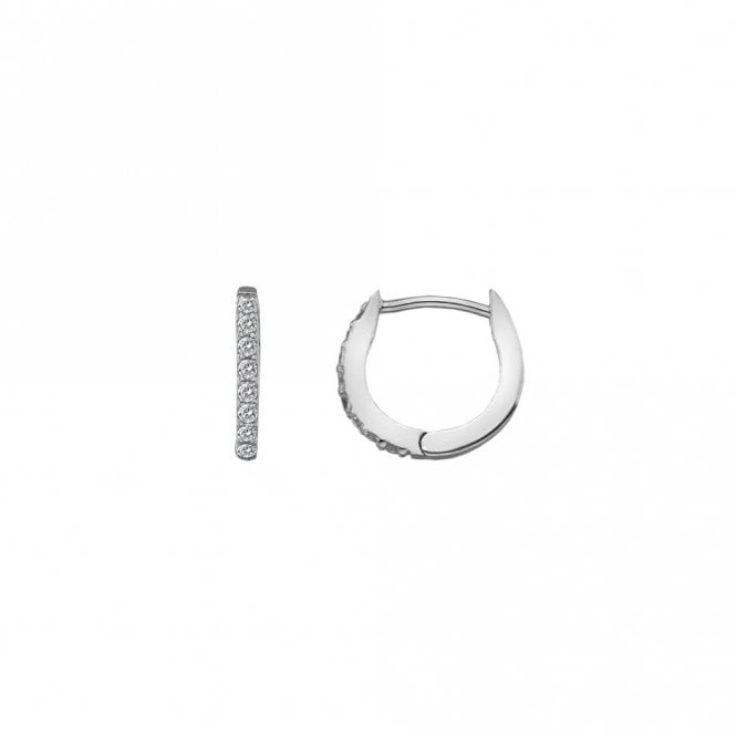 Silver Constant Loop Earrings