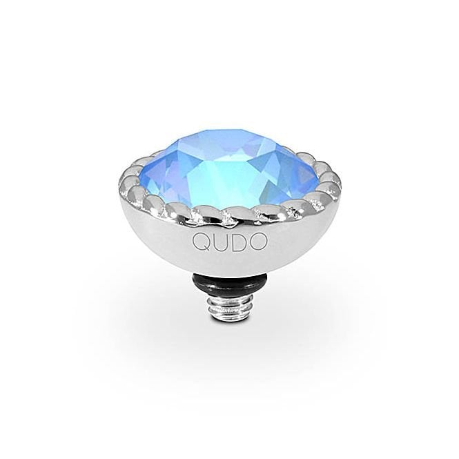 Bocconi Silver and Ocean Blue DeLite Ring Gem Top, 11mm
