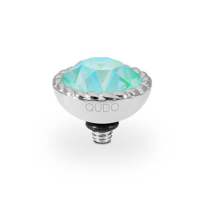 Bocconi Silver and Silky Sage DeLite Ring Gem Top, 11mm