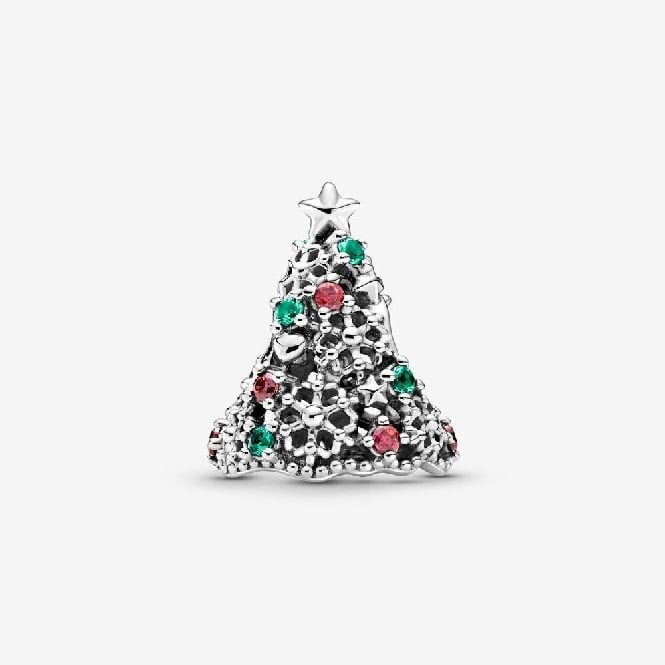 Glitter Christmas Tree Charms
