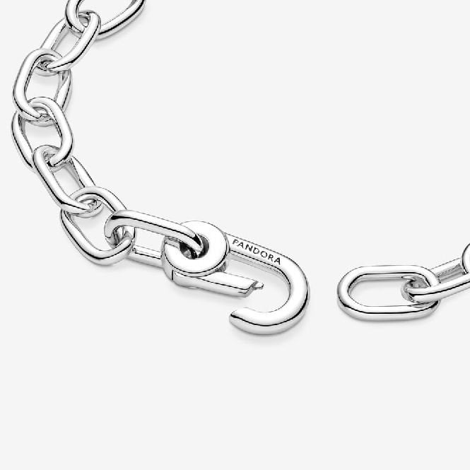 ME Silver Small Link Chain Bracelet, 15cm