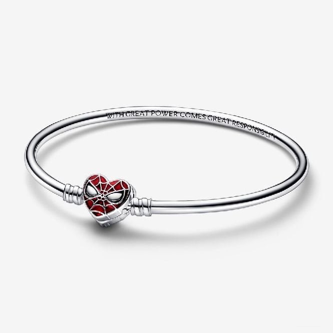 Marvel Spider-Man Mask Clasp Bangle, 21cm