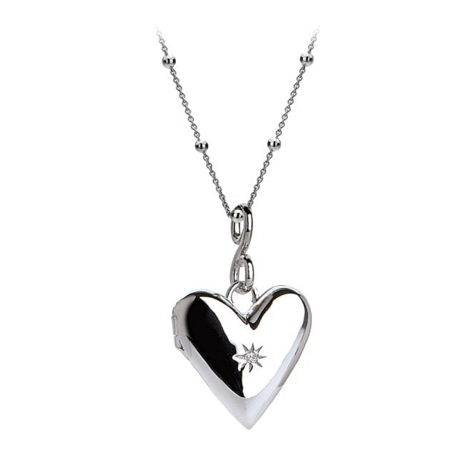 Silver Romantic Small Heart Locket