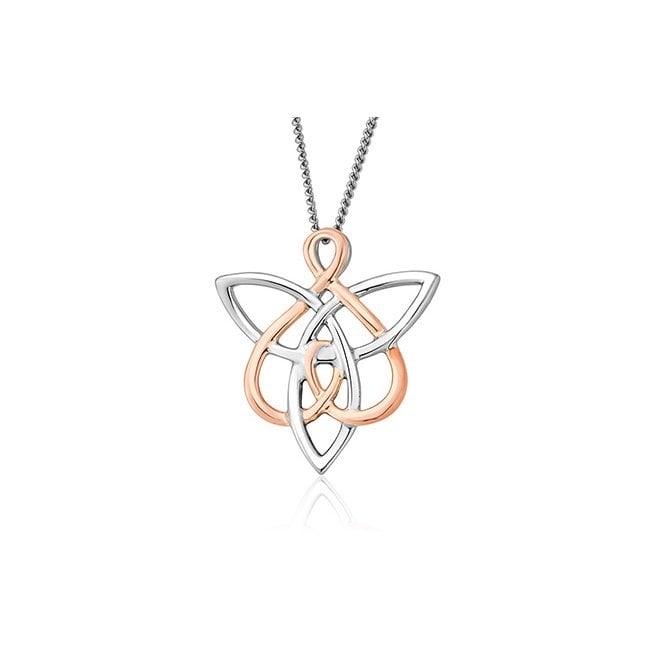 Fairies of the Mine Silver Pendant Necklace