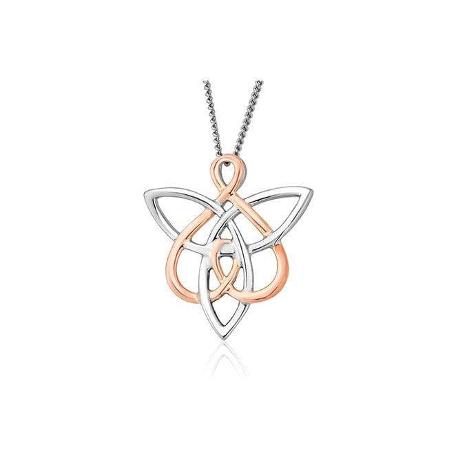 Fairies of the Mine Silver Pendant Necklace