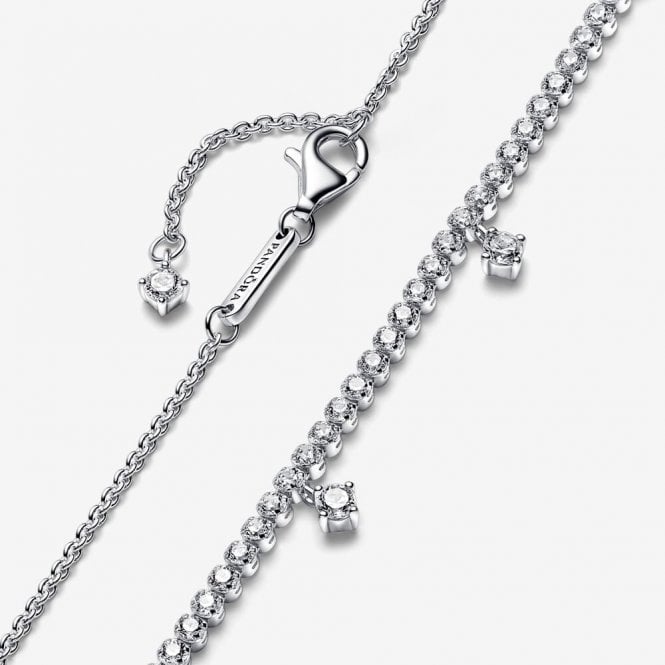 Sparkling Drop Collier Necklace, 43cm
