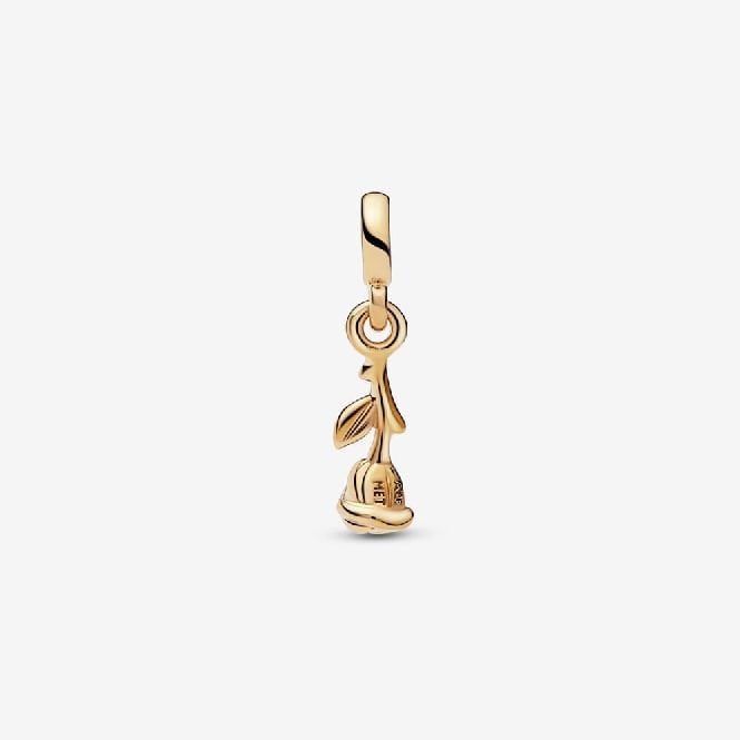 ME Gold Romance Rose Mini Dangle Charms