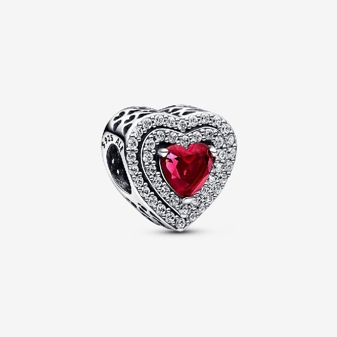 Sparkling Levelled Heart Charms