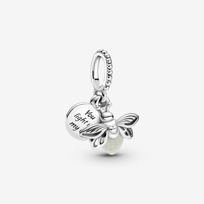 Glow-in-the-dark Firefly Dangle Charms