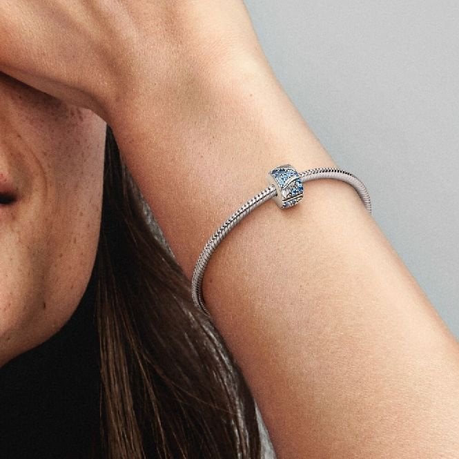 Curved Feather & Pave Clip Charms