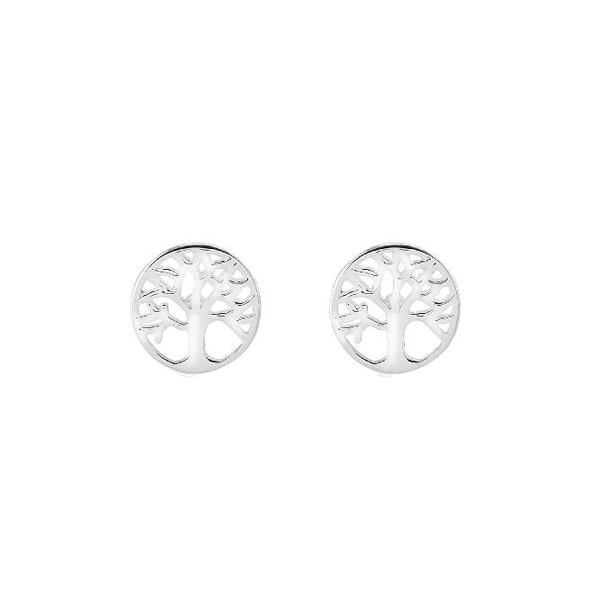 Family Tree Earrings in Sterling Silver