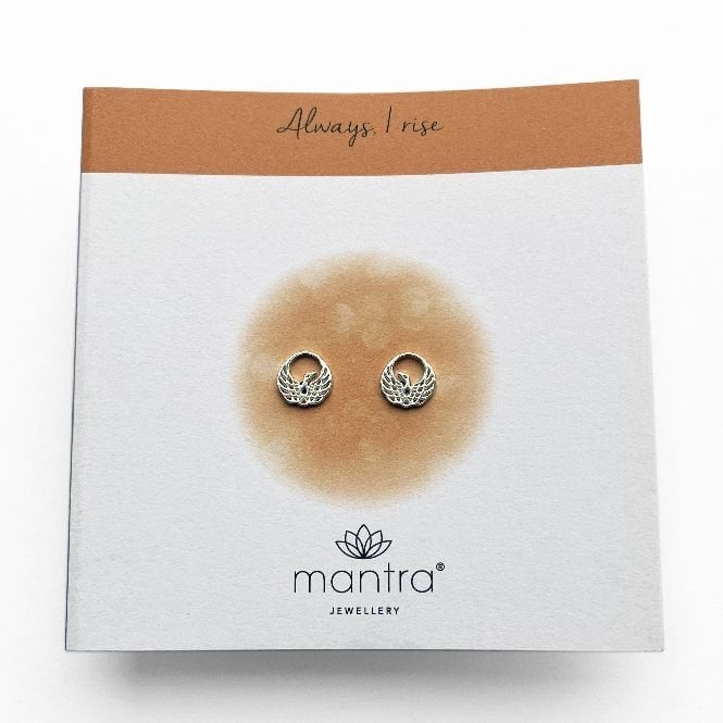 Phoenix Earrings in Sterling Silver