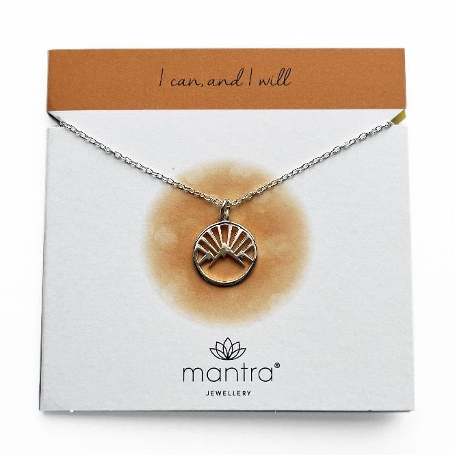 Mountain Necklace in Sterling Silver