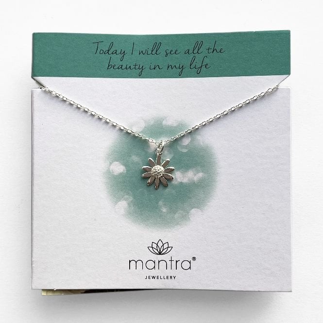 Daisy Necklace in Sterling Silver