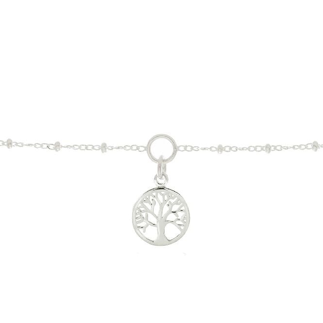 Family Tree Charm Bracelet in Sterling Silver