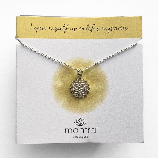 Crown Chakra Necklace in Sterling Silver