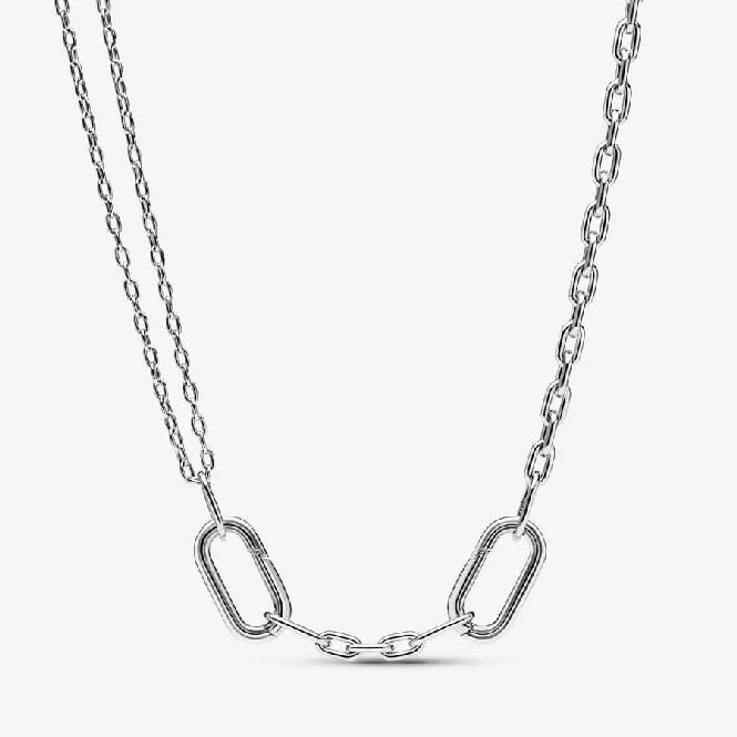 ME Double Link Chain Necklace, 45cm