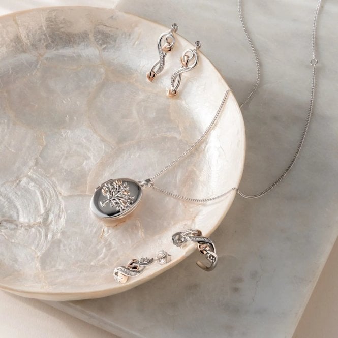 Tree of Life Silver Oval Locket