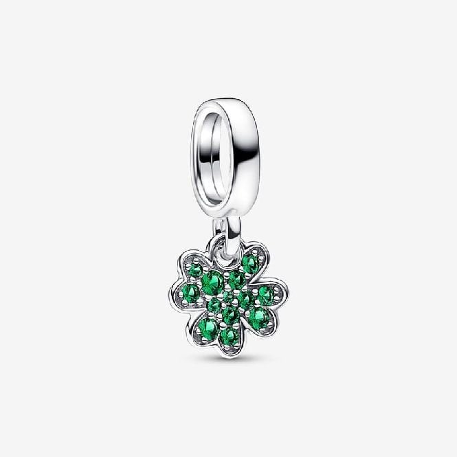 Four Leaf Clover Dangle Charms