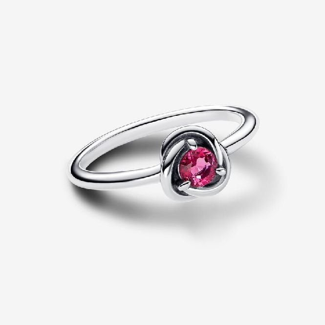 October Birthstone Eternity Circle Ring, Size 50