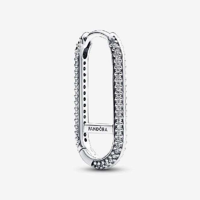 ME Extended Pave Link Single Earring