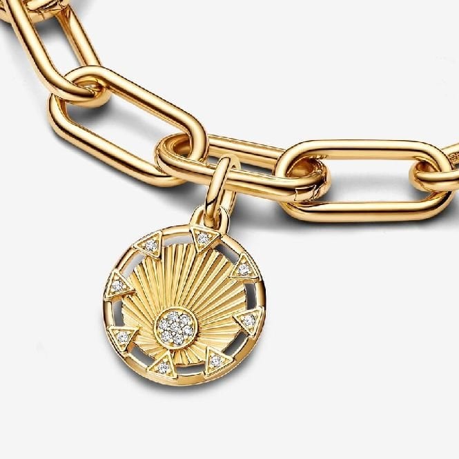 ME Gold Power of the Light Sun Medallion Charms