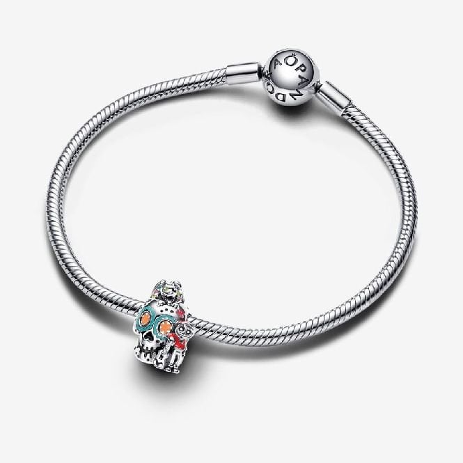 Disney Pixar Coco Miguel & Dante Skull Glow-In-The-Dark Charms