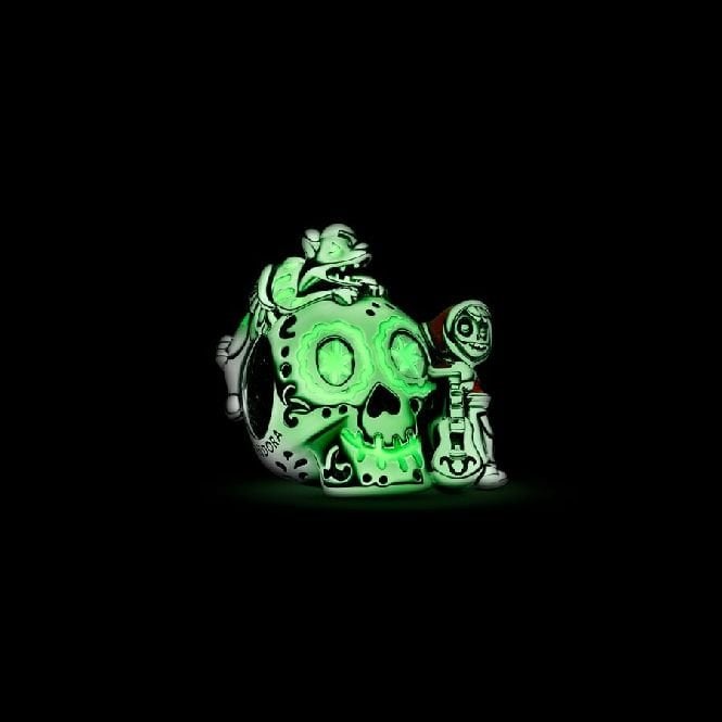 Disney Pixar Coco Miguel & Dante Skull Glow-In-The-Dark Charms
